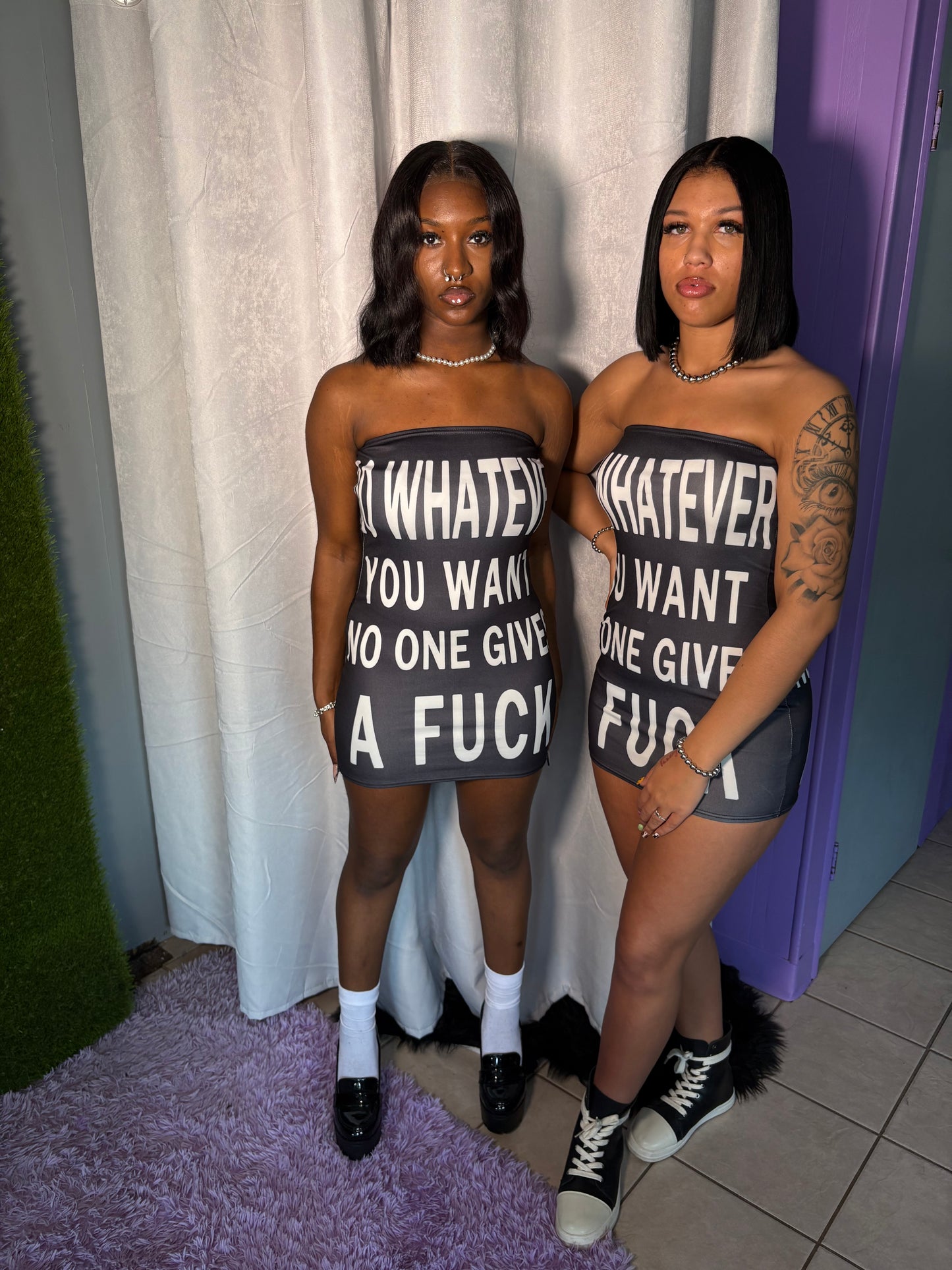 No One GAF mini Dress