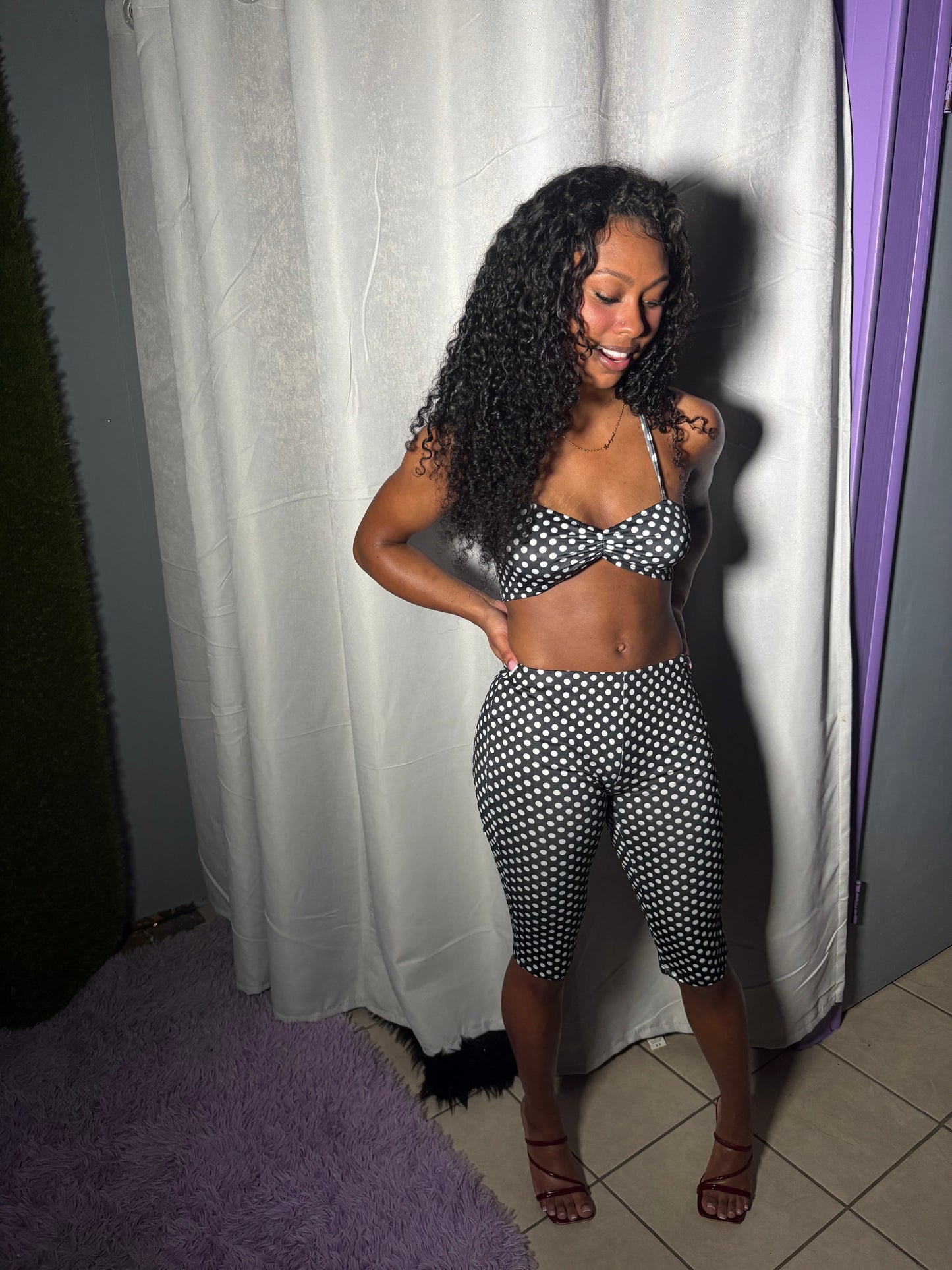 Polka dot 2 piece