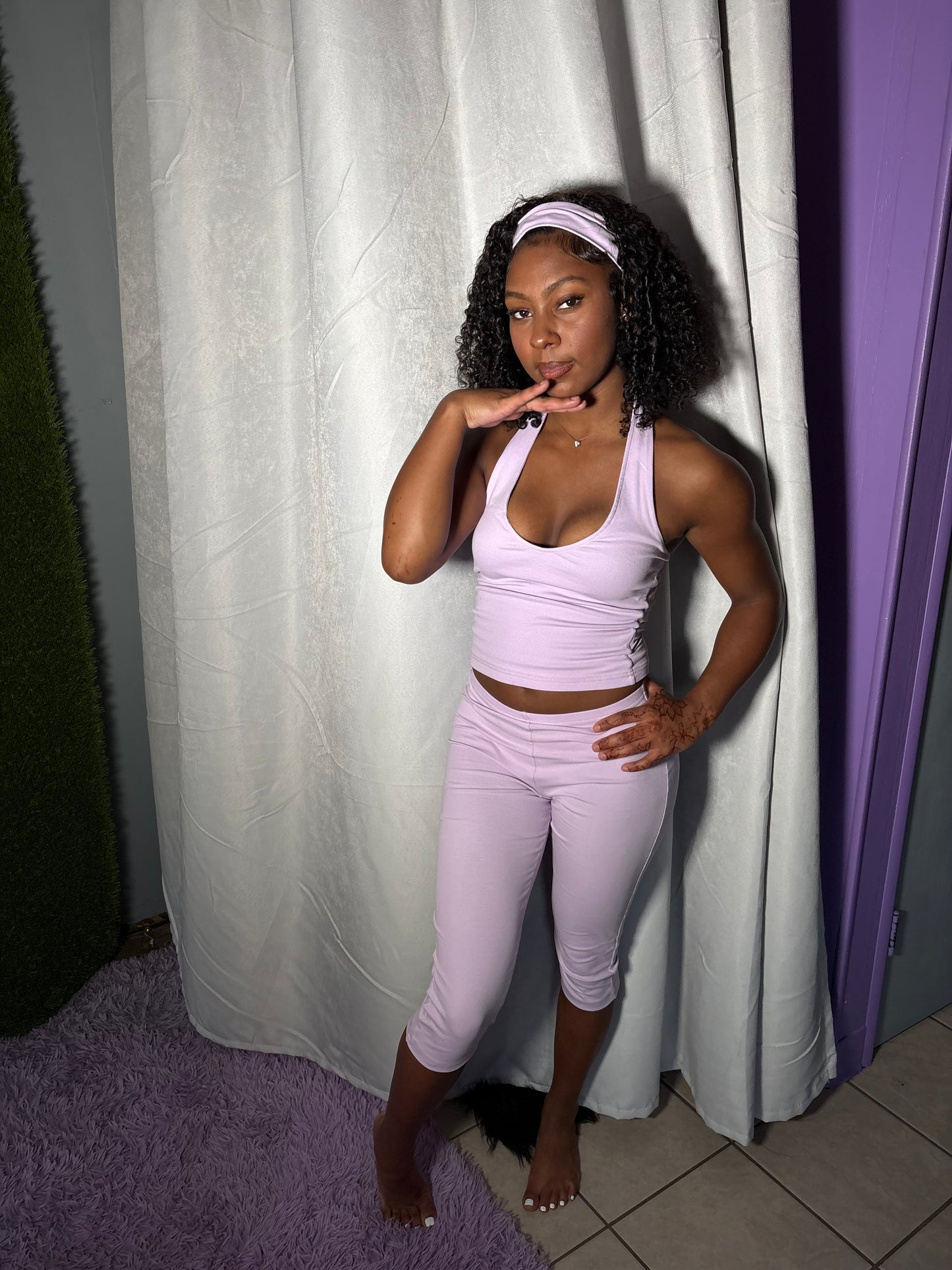 Purple 3 piece