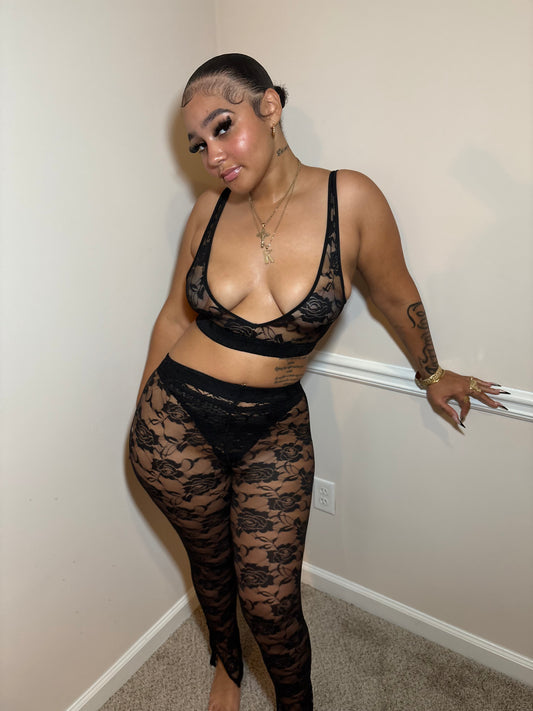 2 Piece Lace Set