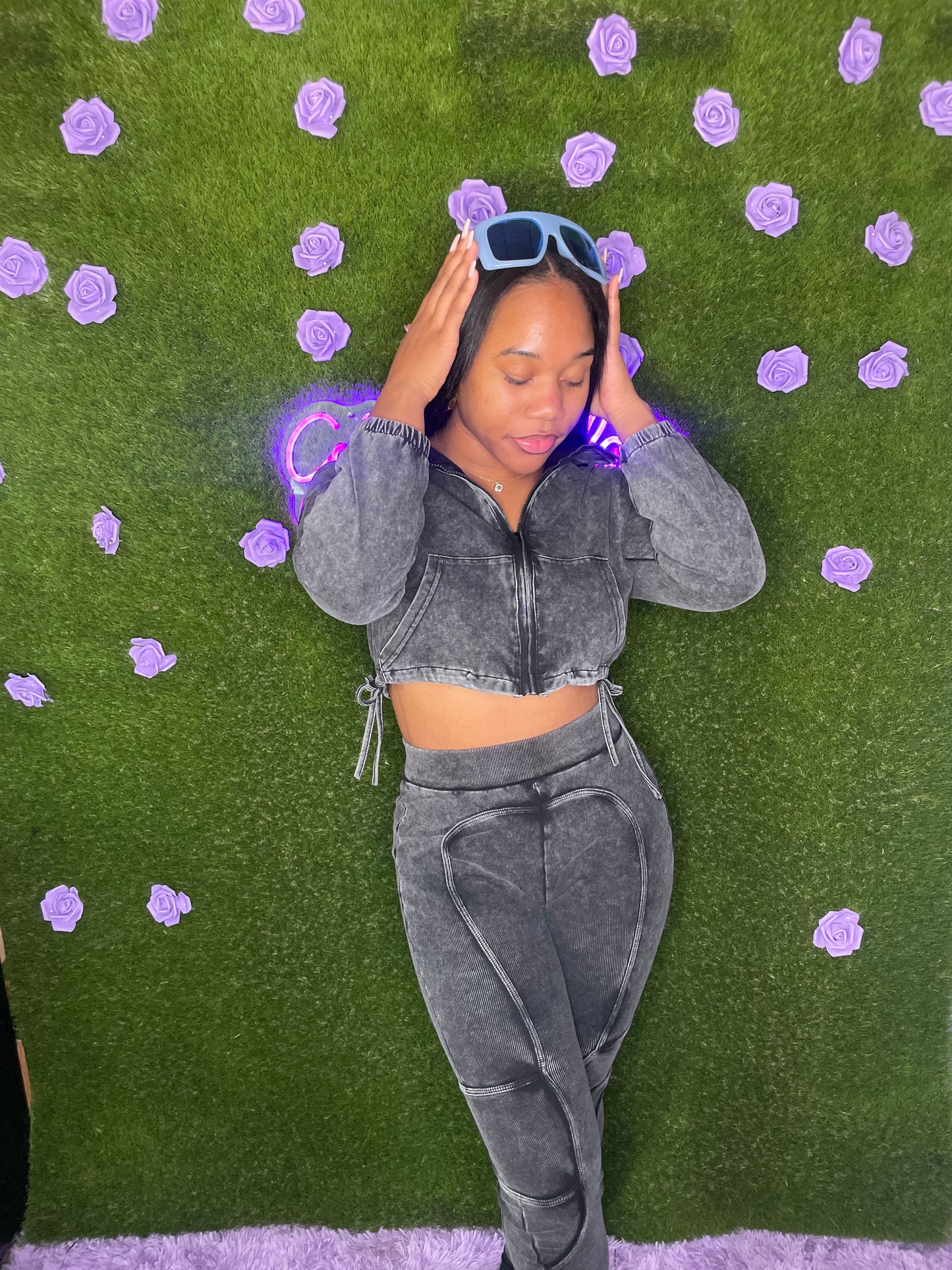 Black Ash Two Piece Set