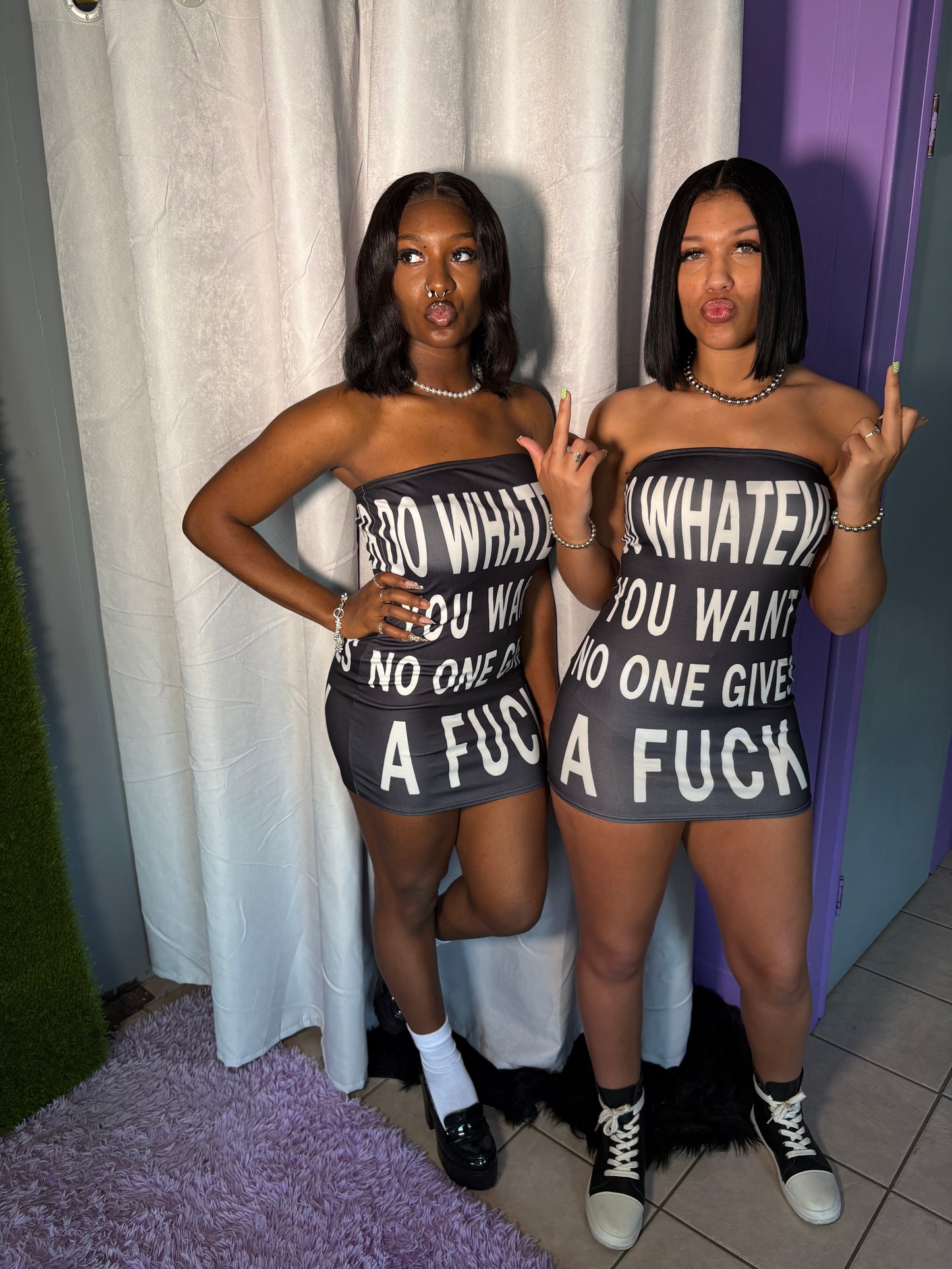 No One GAF mini Dress