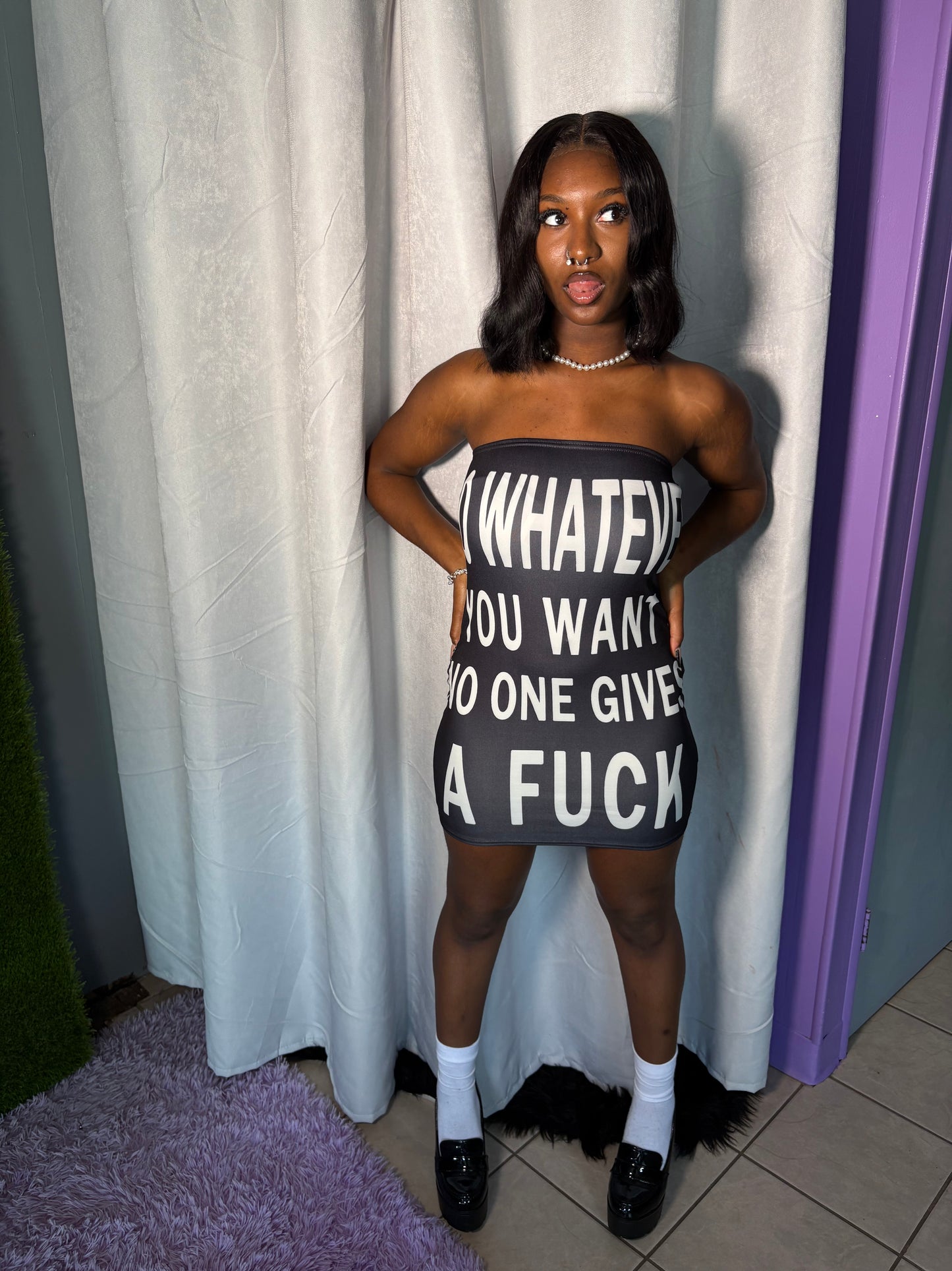 No One GAF mini Dress