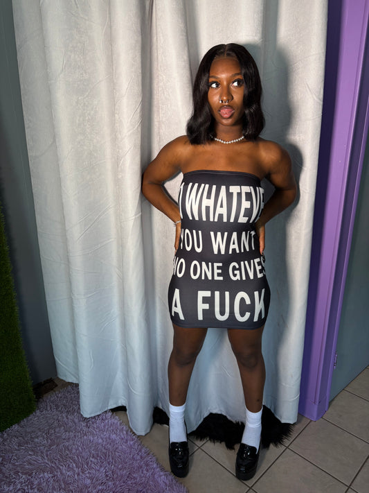 No One GAF mini Dress